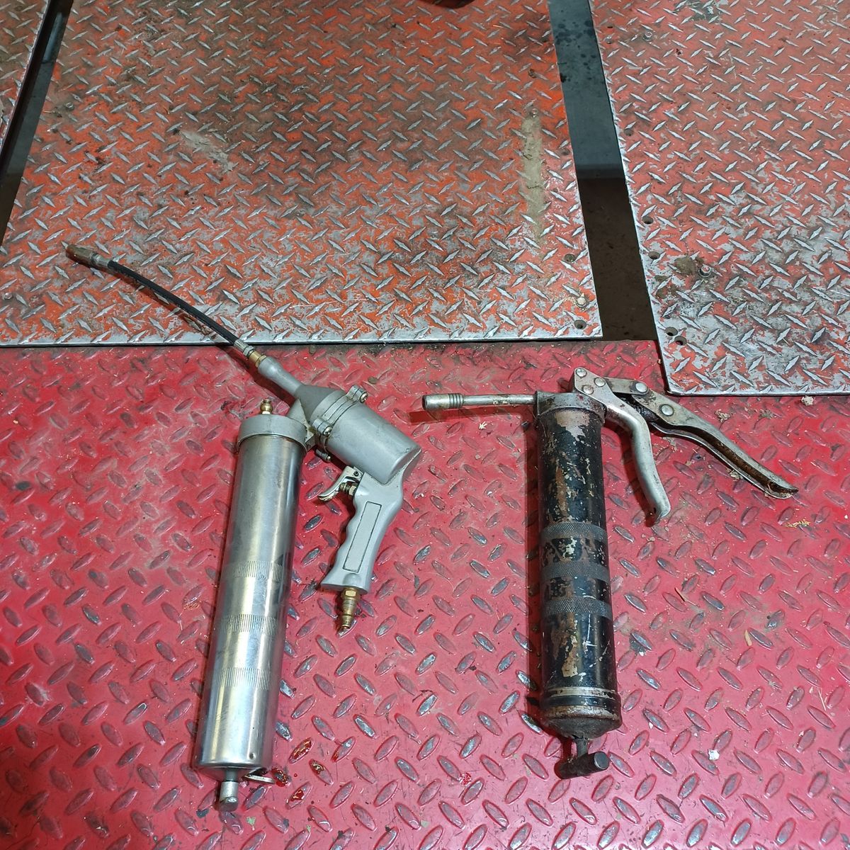 Grease guns. Both for $15
