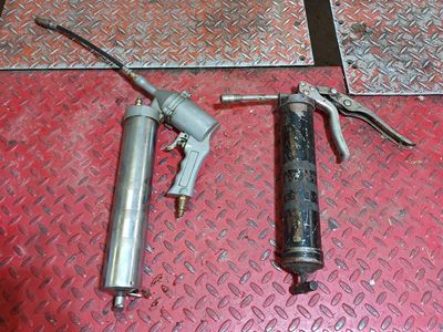 Grease guns. Both for $15