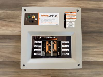 Generac 9854 HomeLink 50-Amp generator transfer switch Kit (8-16 circuits)