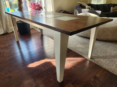 Sturdy Wood Dining Table