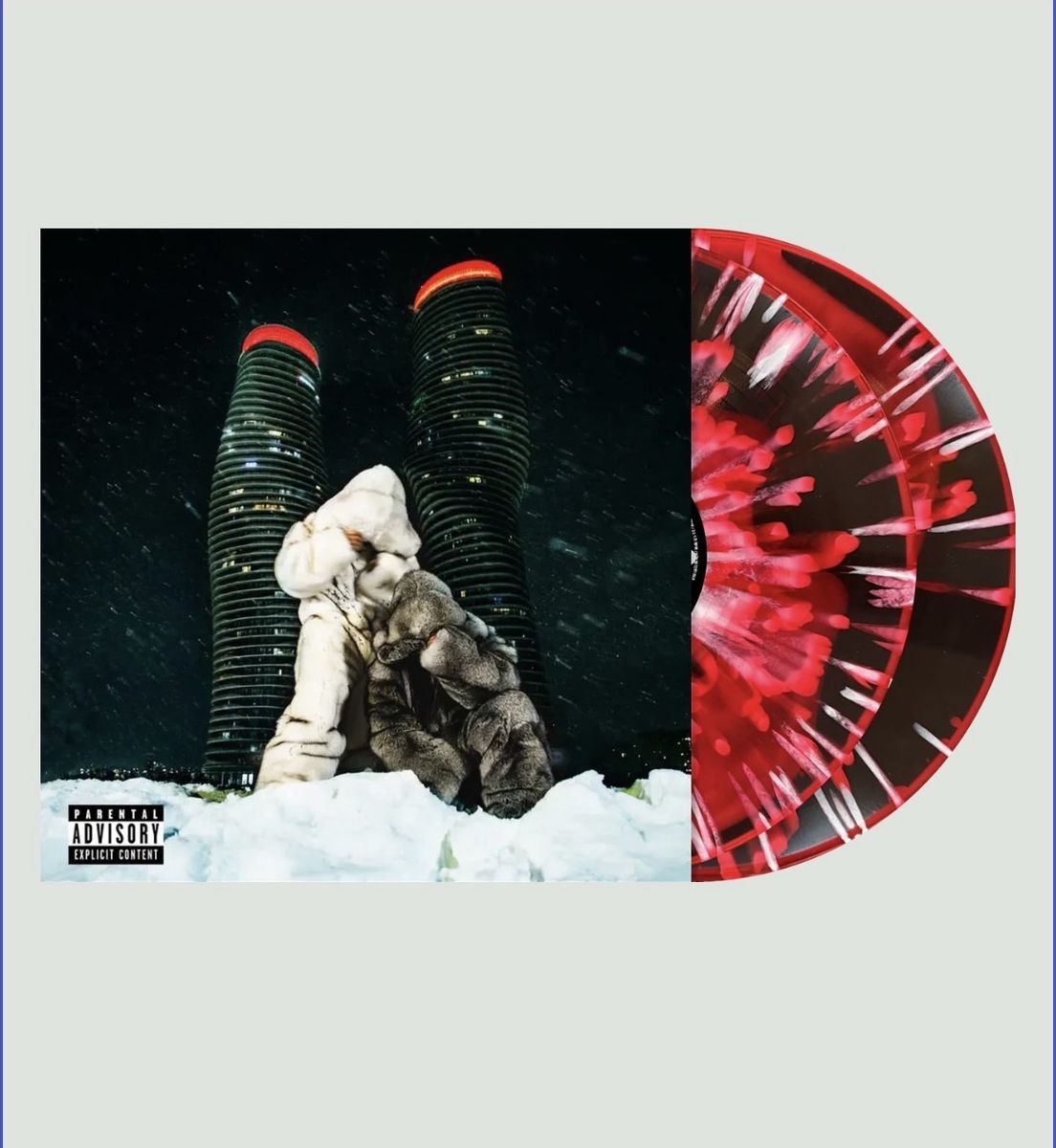 PARTYNEXTDOOR & Drake-Some Sexy Songs 4 U-2LP Splatter Liquid Filled Vinyl-SEALED