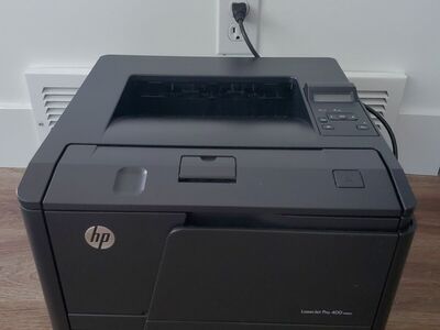 HP LaserJet Pro 400 Laser Printer plus New Toner