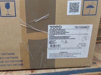 TOTO TEU1GAR#CP EcoPower Urinal Flush Valve