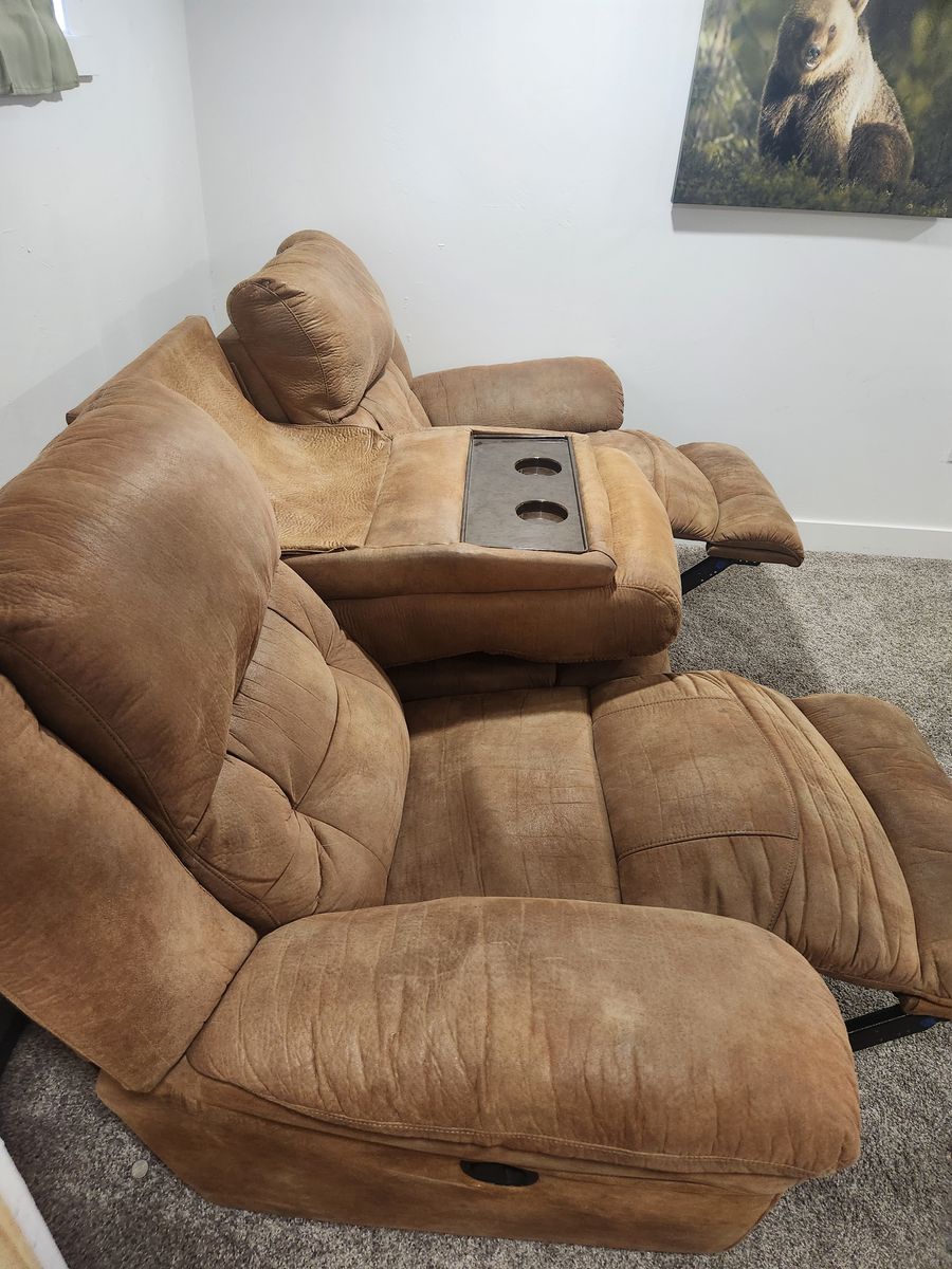 Double Reclining Couch