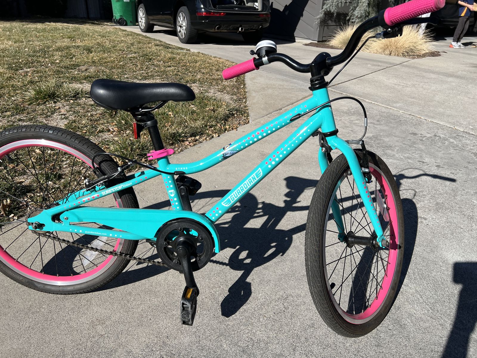 Guardian 20" size small kids bike