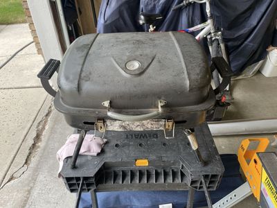 Portable Grill with Thermometer - Used, Great for Camping and Picnics