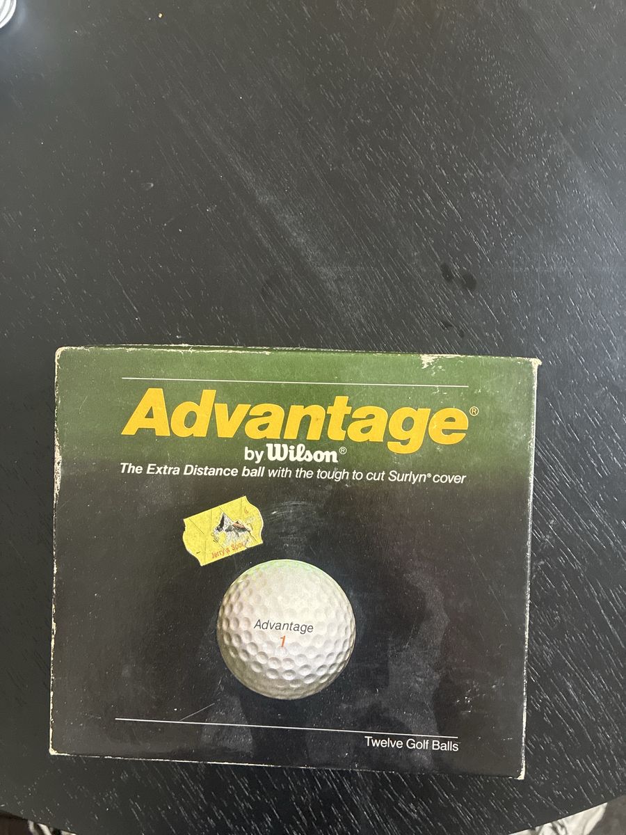 Vintage Advantage by Wilson Golf Balls 12-Pack Box