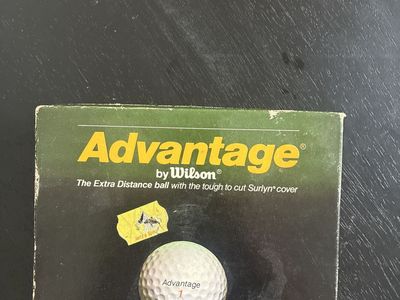 Vintage Advantage by Wilson Golf Balls 12-Pack Box