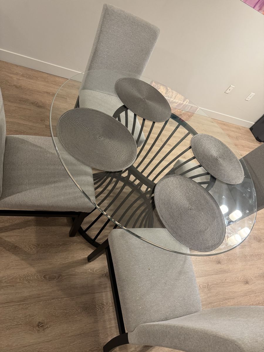 Glass Dining Table