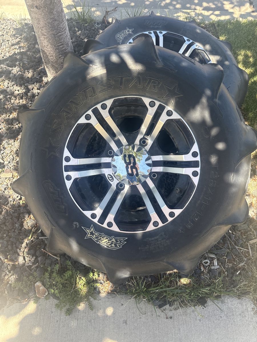 Paddle wheels/tires 4x137