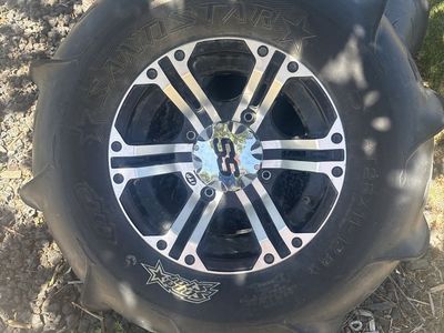 Paddle wheels/tires 4x137