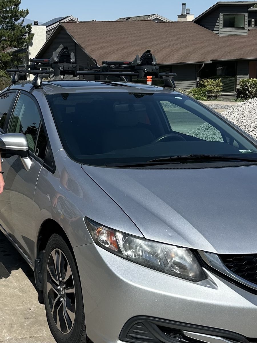 Yakima bike rack for car
