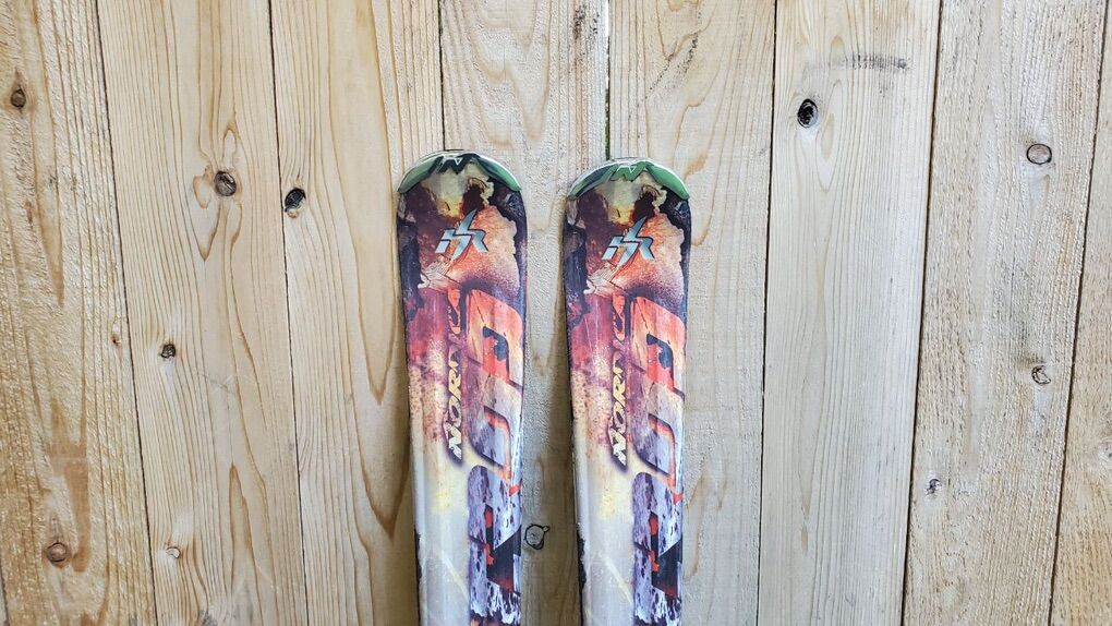 168 cm Nordica Hotrod Skis Marker Bindings