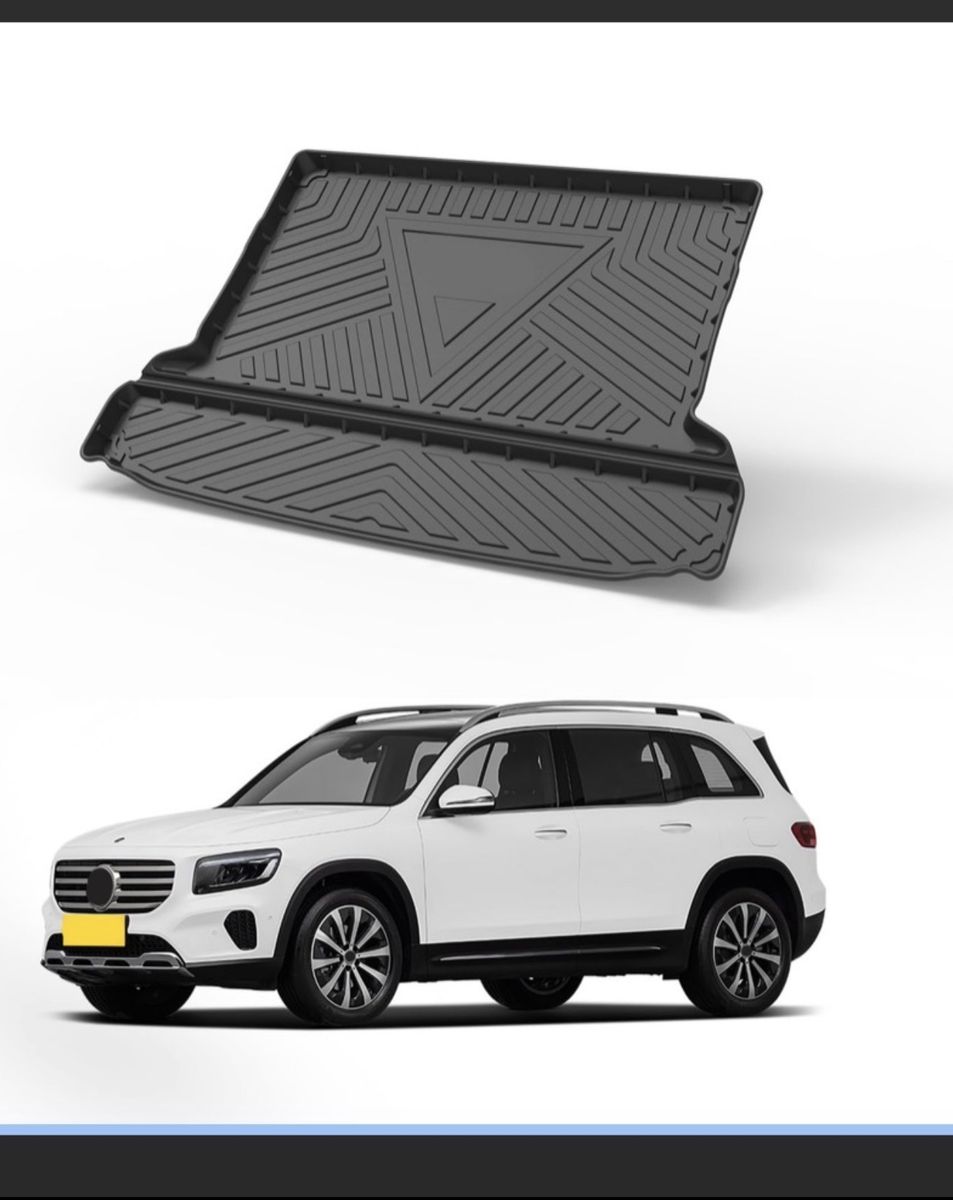 Mercedes-Benz GLB Custom Fit All-Weather Rubber Cargo Liner Trunk Mat Black