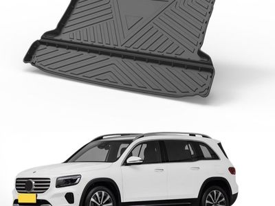 Mercedes-Benz GLB Custom Fit All-Weather Rubber Cargo Liner Trunk Mat Black