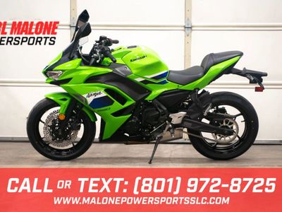2026 KAWASAKI NINJA 650 ABS CA Lime Green - WH9098