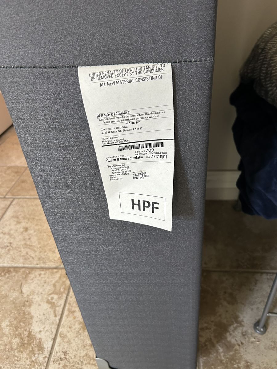 Queen box spring