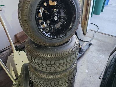 Golf cart aftermarket wheels/ tires