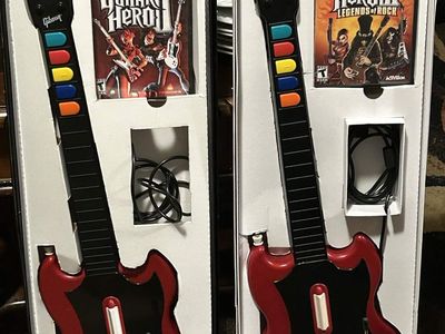 GuitarHero sets for the ps 2