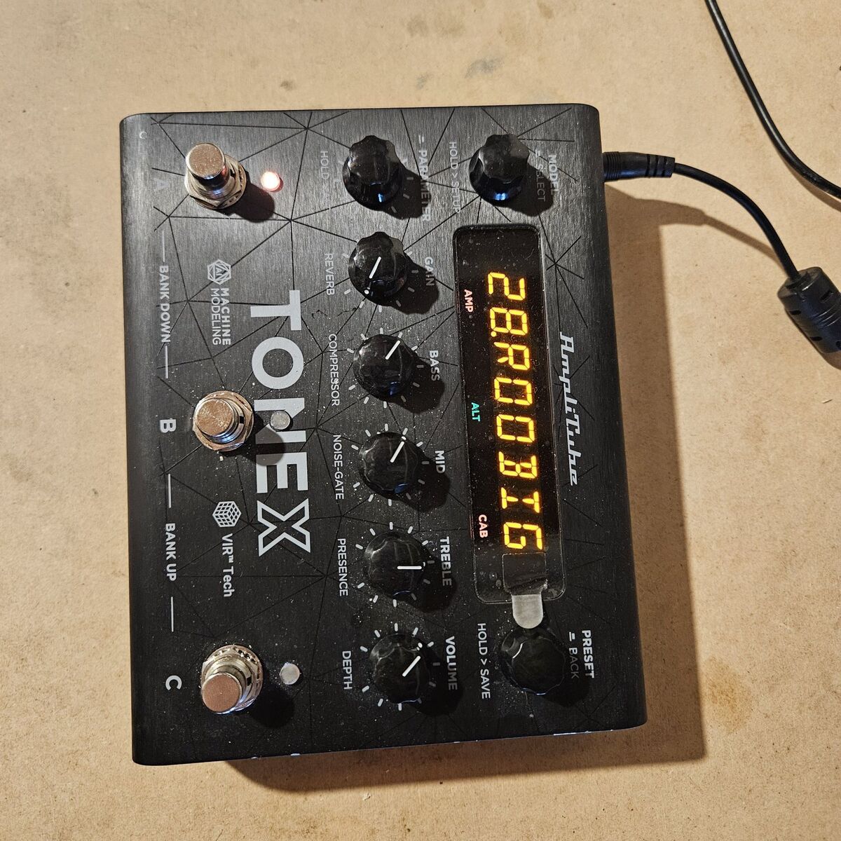 Tonex Guitar Effects Modeler Pedal