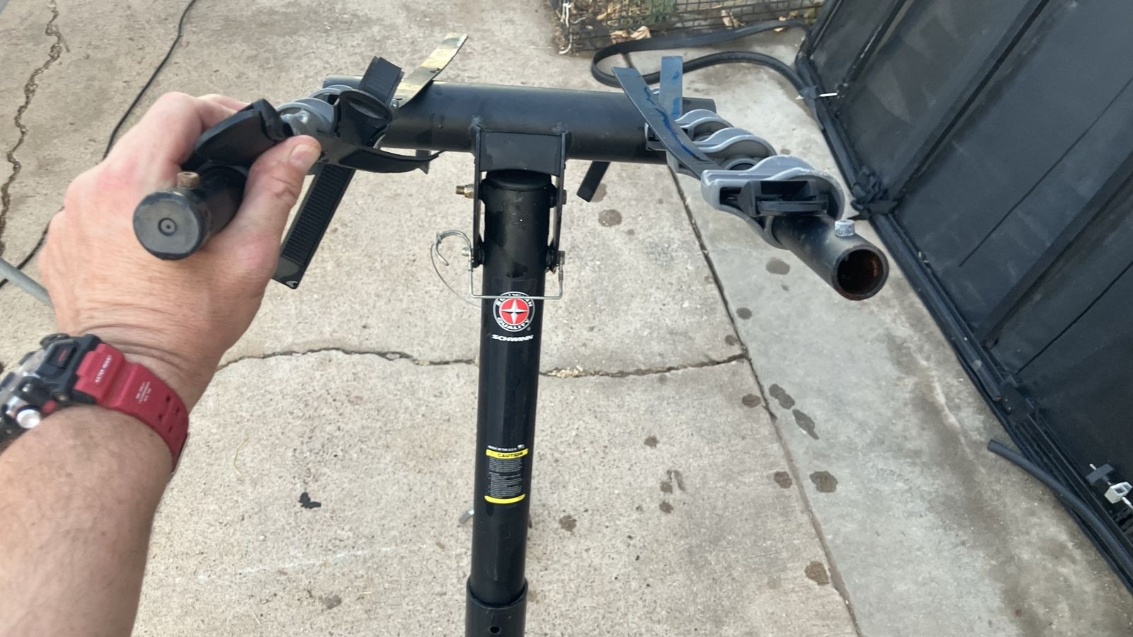 Used 4 Bike Hitch rack-Both receiver sizes