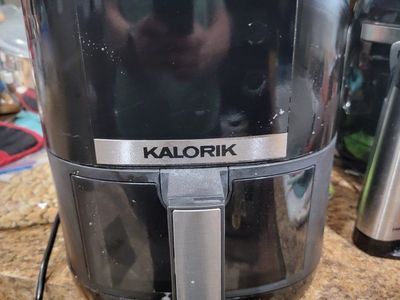 KALORIK Air Fryer Oven Black, Compact Countertop Kitchen Appliance
