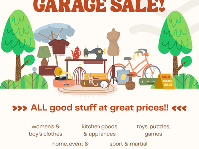 Yard Sale July 11!