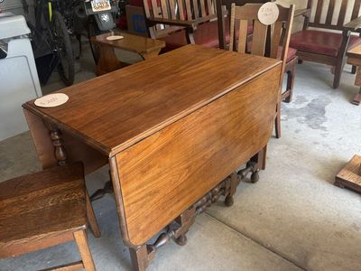 Vintage Gate Leg Dining Table