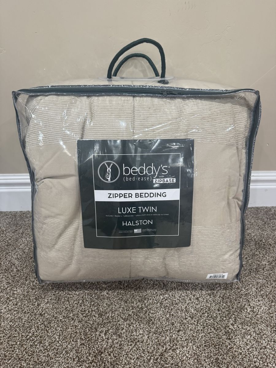Beddys TWIN Halston minky Zipbase 
