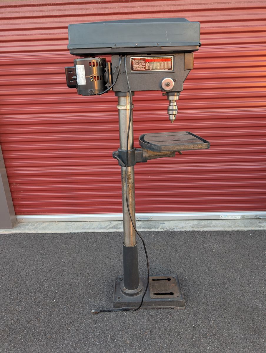 For Sale: Drill Press, Craftsman, 17"-16 Speed-3/4 hp, 5/8" Chuck