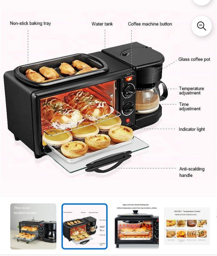 Silver Crest 3-in-1 Breakfast Maker, model SC 260