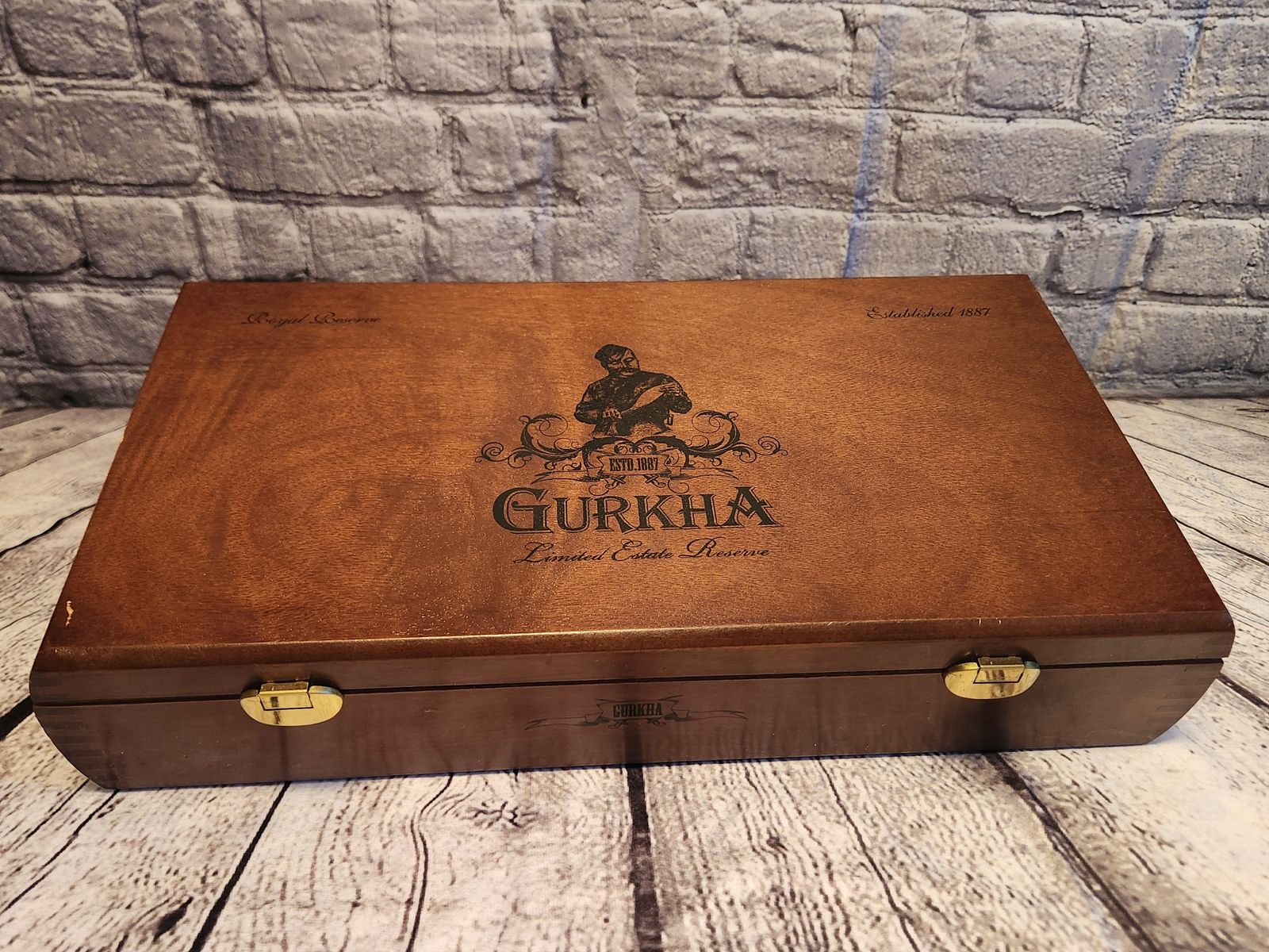Gurkha Cigar box
