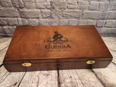 Gurkha Cigar box