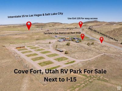 25 acres RV park 17030 S Hwy 161 Cove Fort, UT 84713