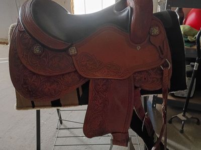 saddle comes with headgear blanket belly strap