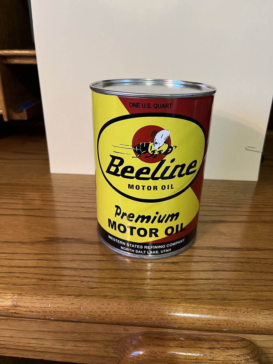 Beeline Motor Oil Can