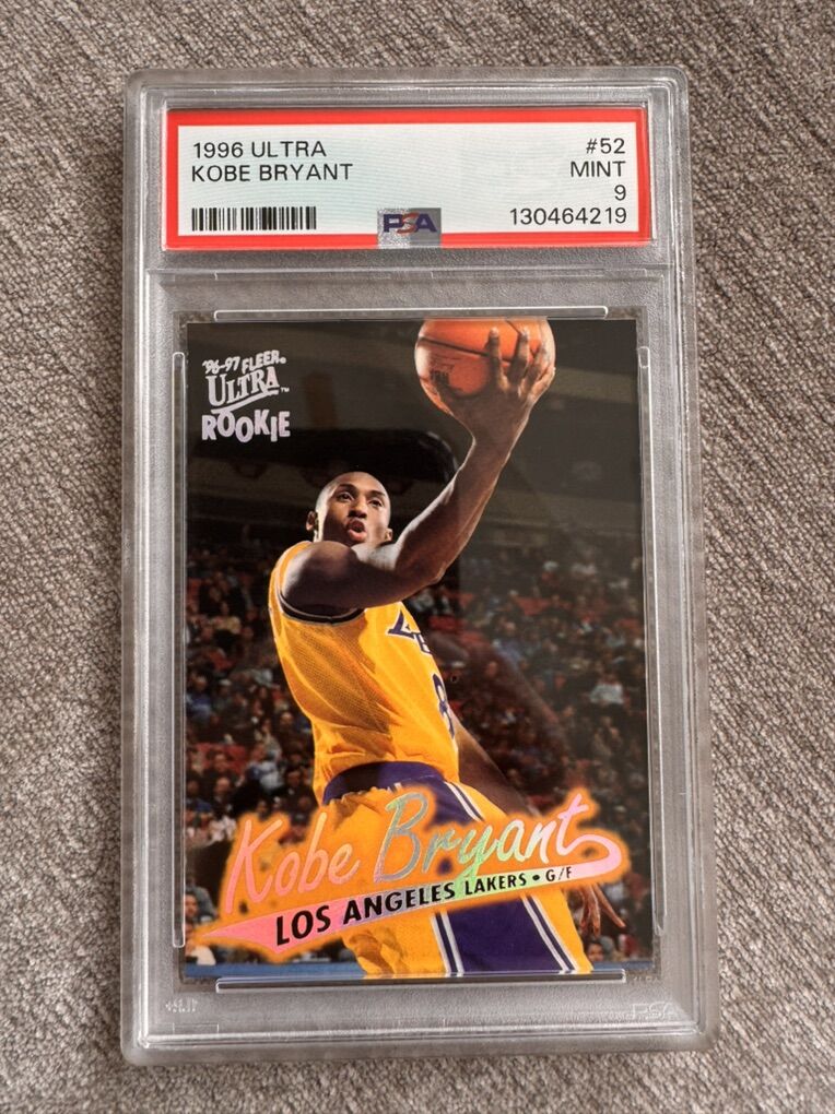 1996 Ultra Kobe Bryant #52 PSA 9 Lakers