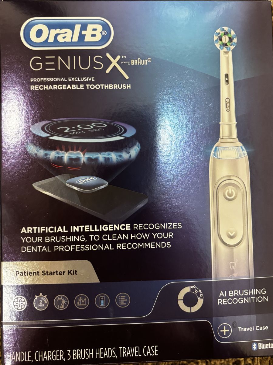 Oral-B Genius X Rechargeable Electric Toothbrush – New in Box