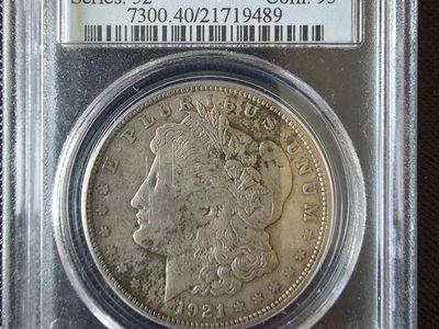Morgan Silver dollar 1921 S