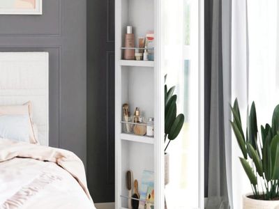 NEW!! 360° Rotating Vanity Storage Tower - RETAILS $200!