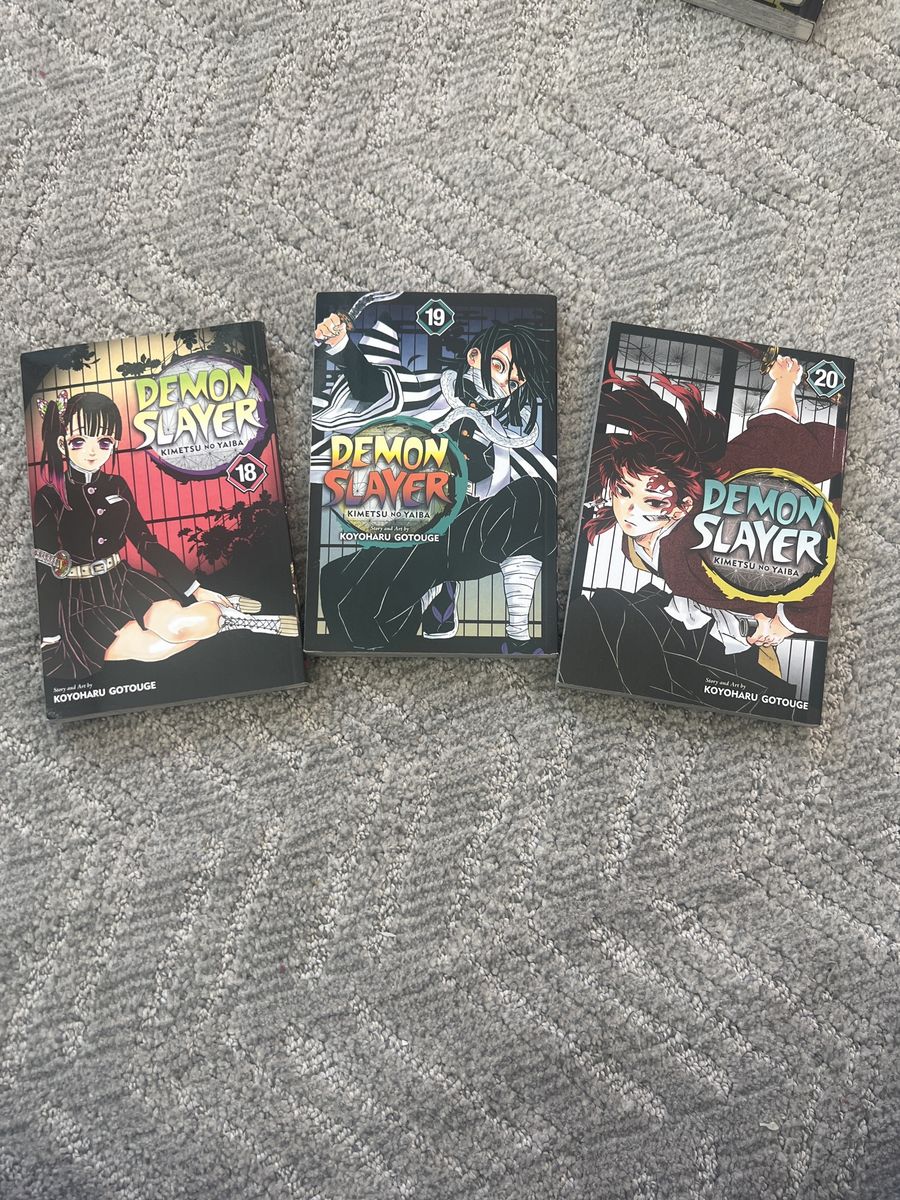 Demon Slayer Vol 18-20