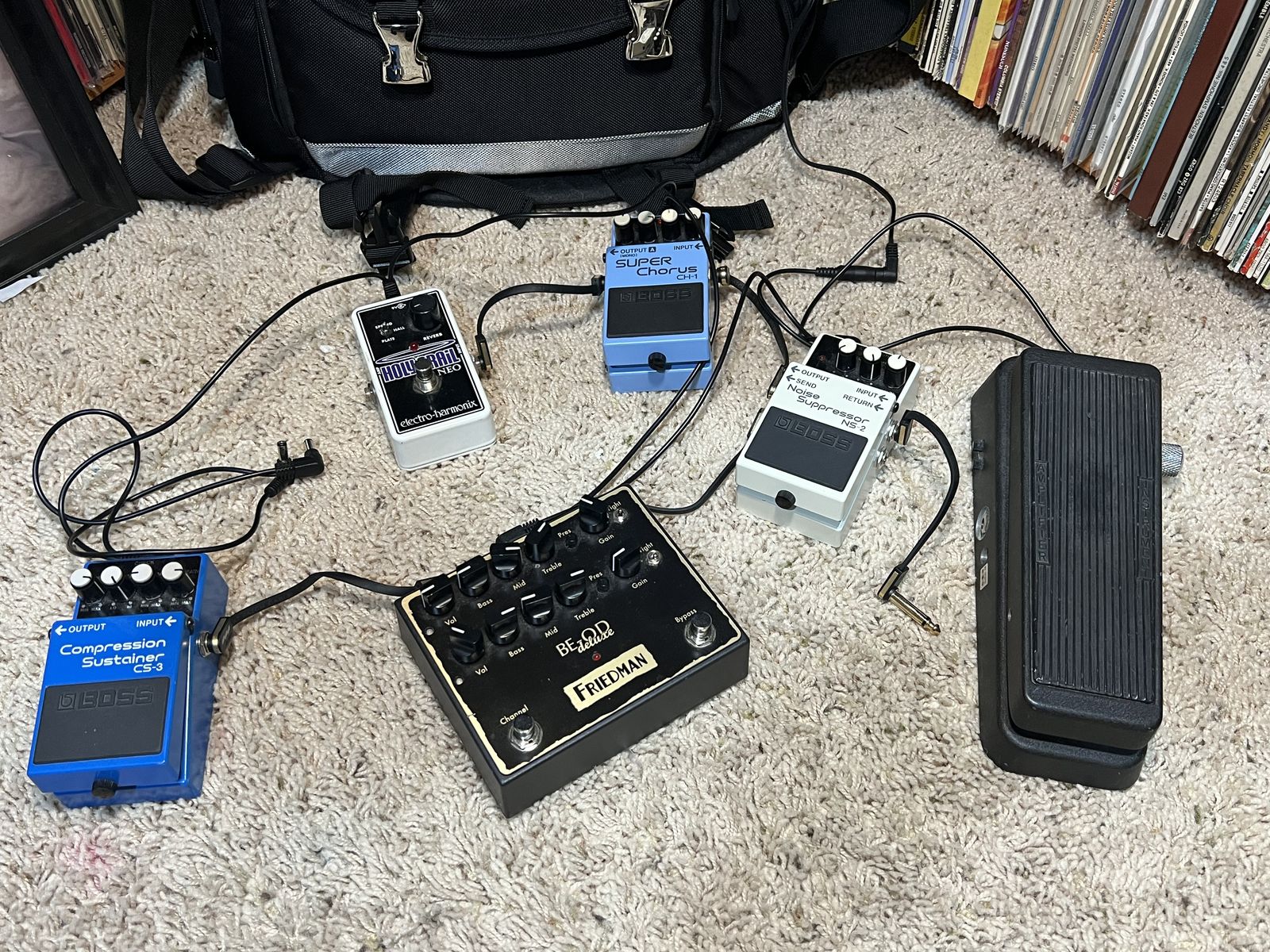 Guitar pedal package