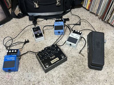 Guitar pedal package
