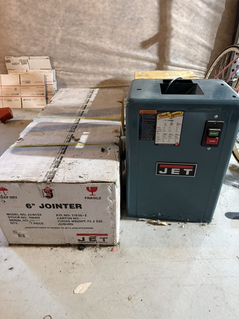JET 6 Jointer JJ6CSX