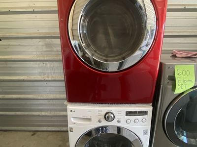 LG washer and 4 prong electric dryer