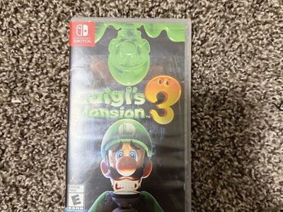 Luigi's Mansion 3 Nintendo Switch Game - ESRB E for Everyone