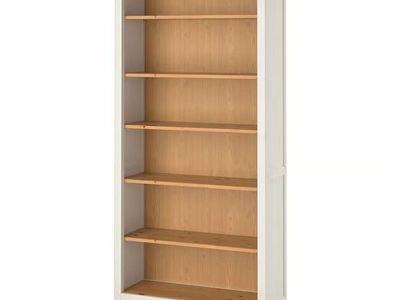 Bookcase - Ikea Hemnes White and Wood - Used good condition