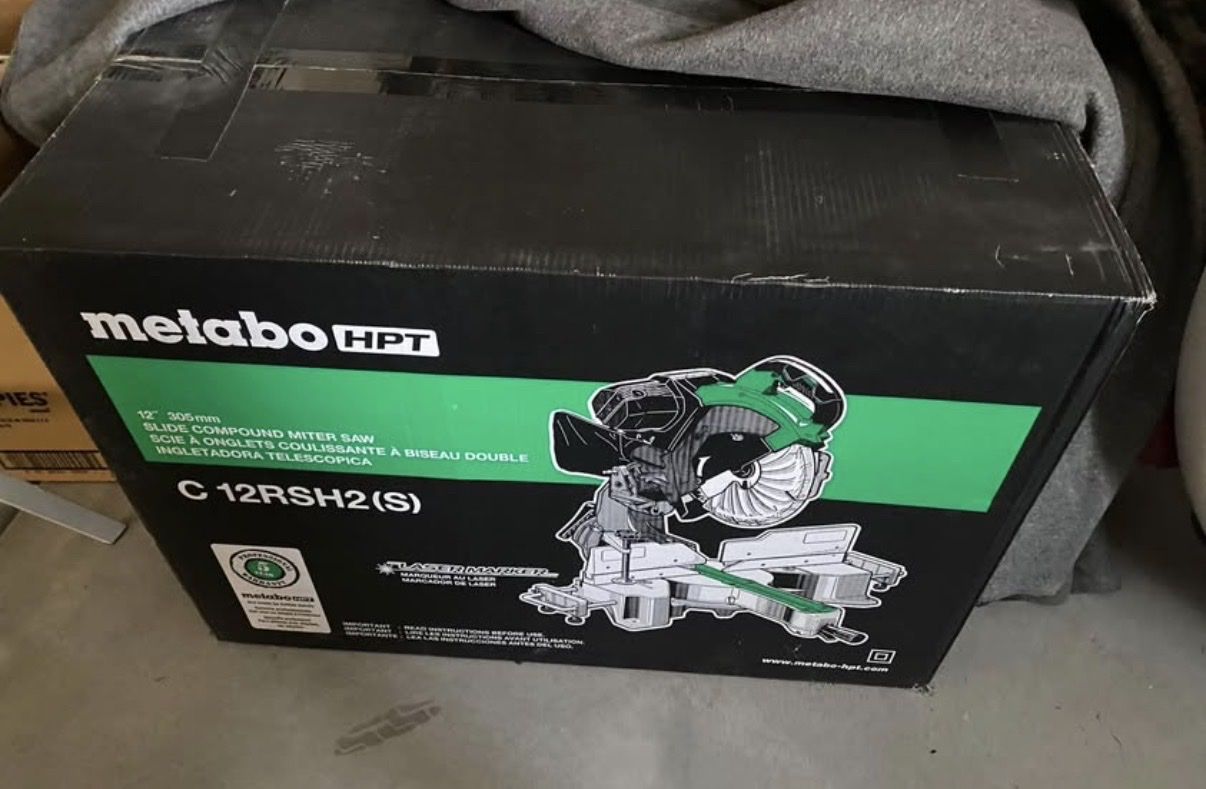 Brand new Metabo Miter Saw