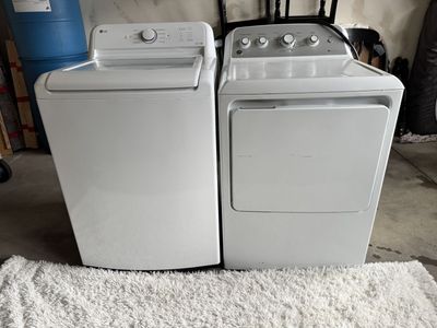 LG Washer and GE electric dryer