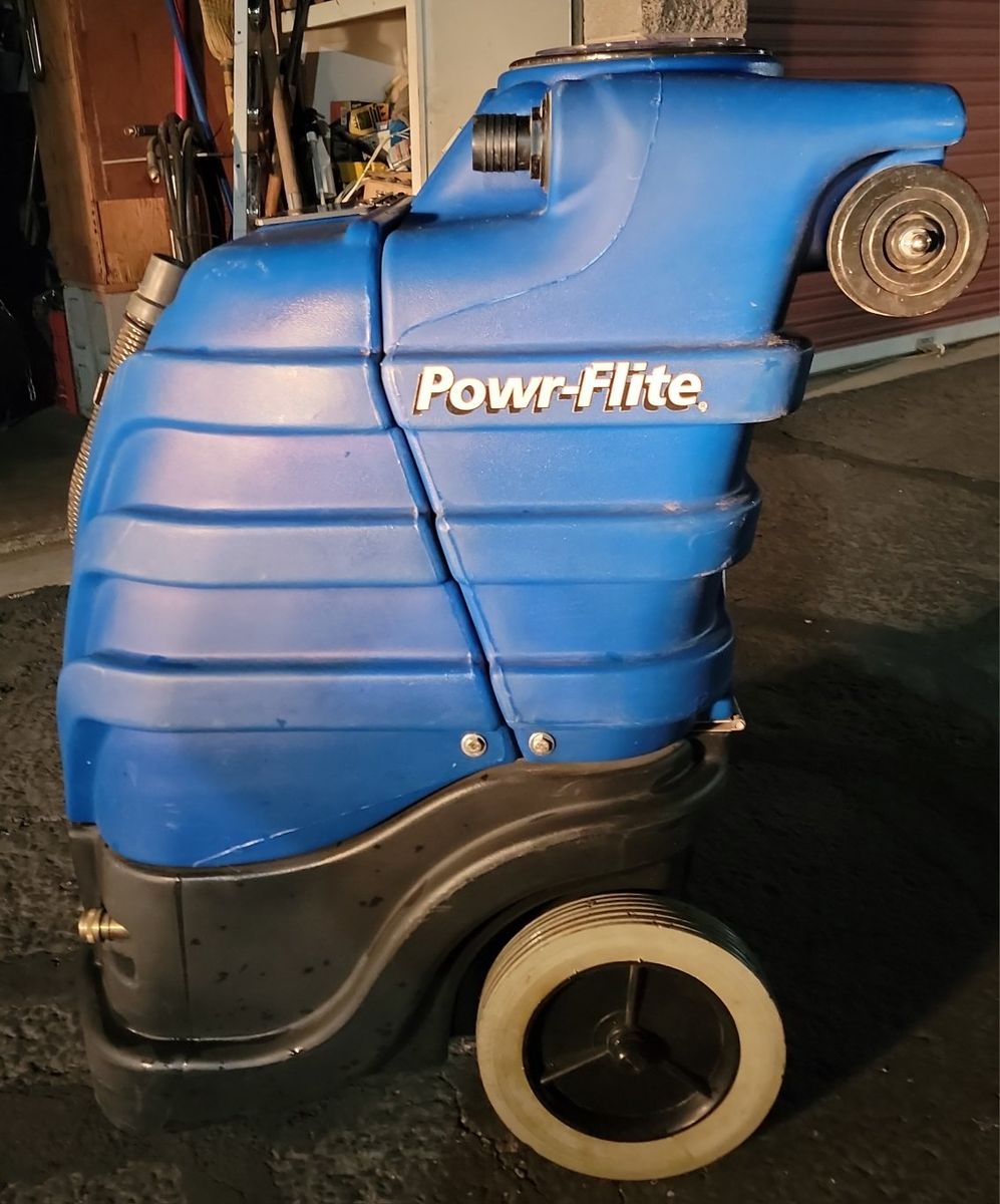 Powr-Flite PFX1070 115V 14A Commercial Heated Carpet Extractor Cleaner